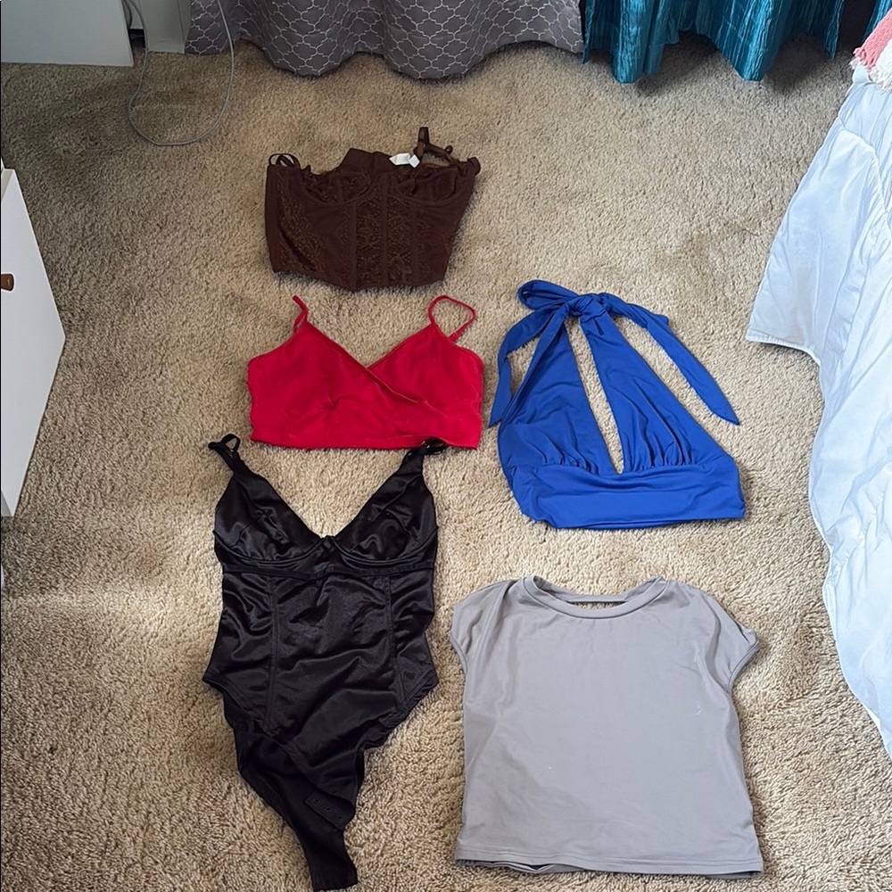 5 going out tops! 3 from SHEIN and 2 from Amazon